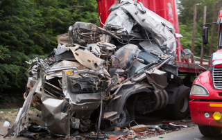 Bucks Co, PA – Injury Multi-Tractor-Trailer Crash on PA TRNPK