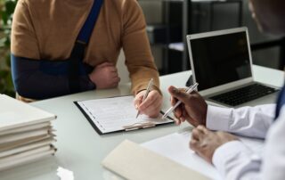 Severely damaged car after a crash in Scranton, illustrating the need to stack uninsured or underinsured motorist coverage when the at-fault driver lacks sufficient insurance.