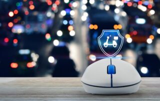 A digital representation of policy management where riders can research motorcycle PIP coverage in PA to understand who pays your medical bills after a crash.